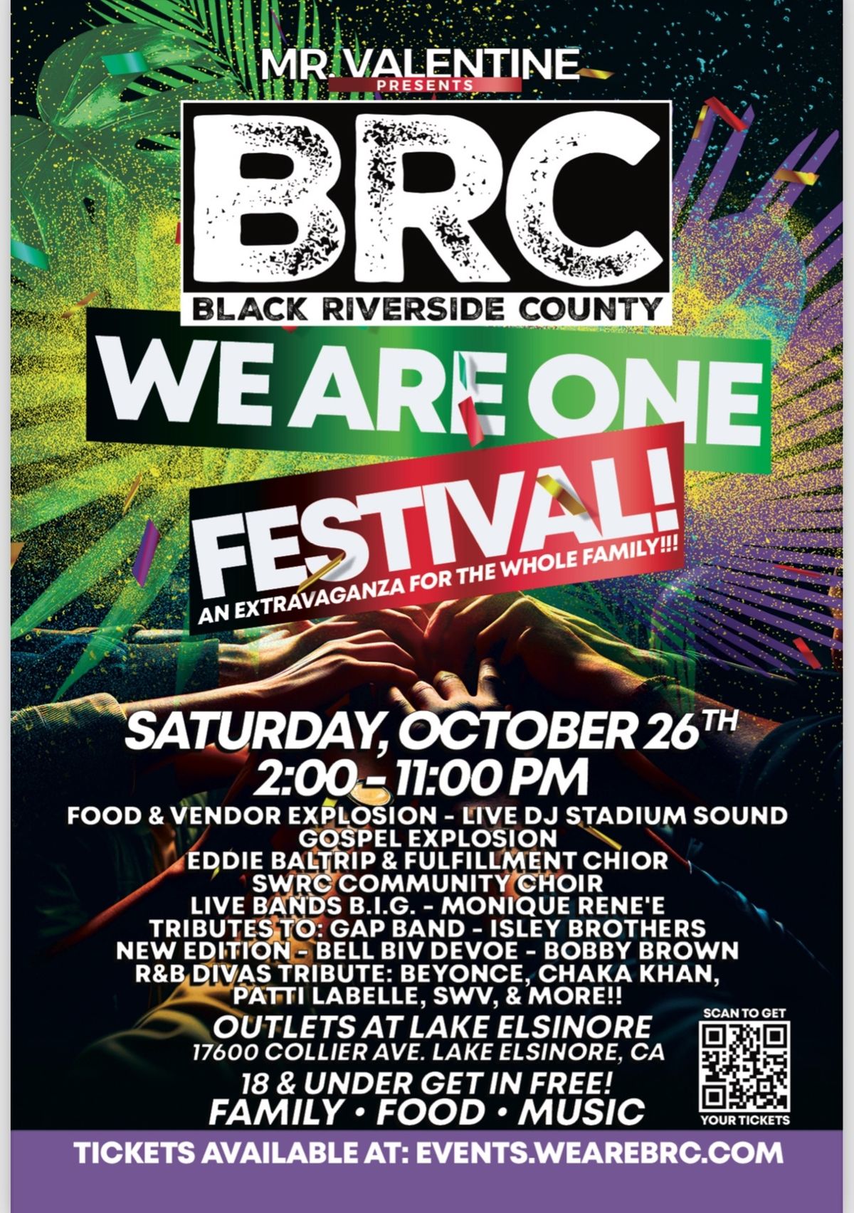 BRC \u201cWE ARE ONE\u201d MUSIC FESTIVAL