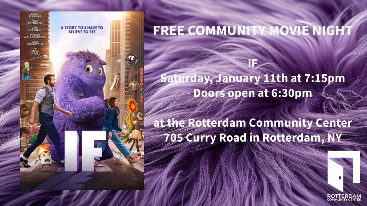 "IF" Free Community Movie Night