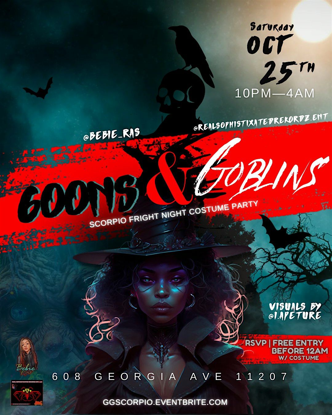 GOONS & GOBLINS - Scorpio Fright Night !