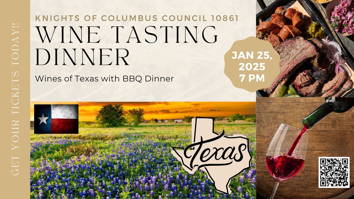 Knights of Columbus Wine Tasting Dinner