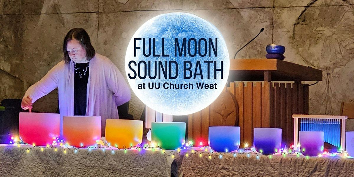 Full Moon Sound Bath - Fall 2025 Series