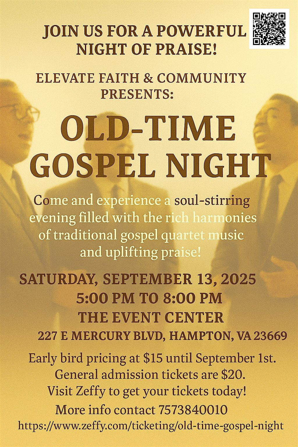 Old-Time Gospel Night