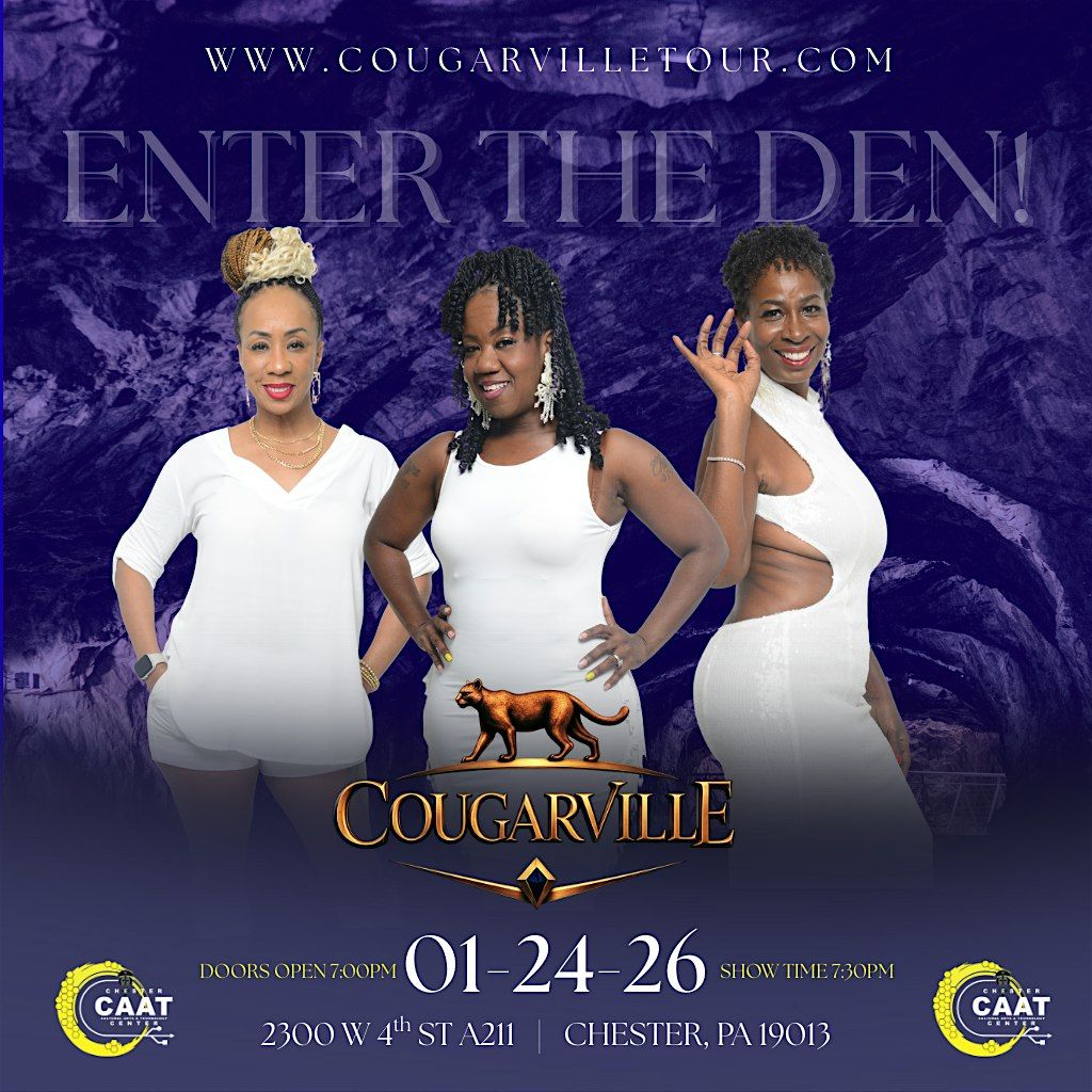 Cougarville Tour - Philly  ft. Poets Kanei, Blk Swan & Boujie