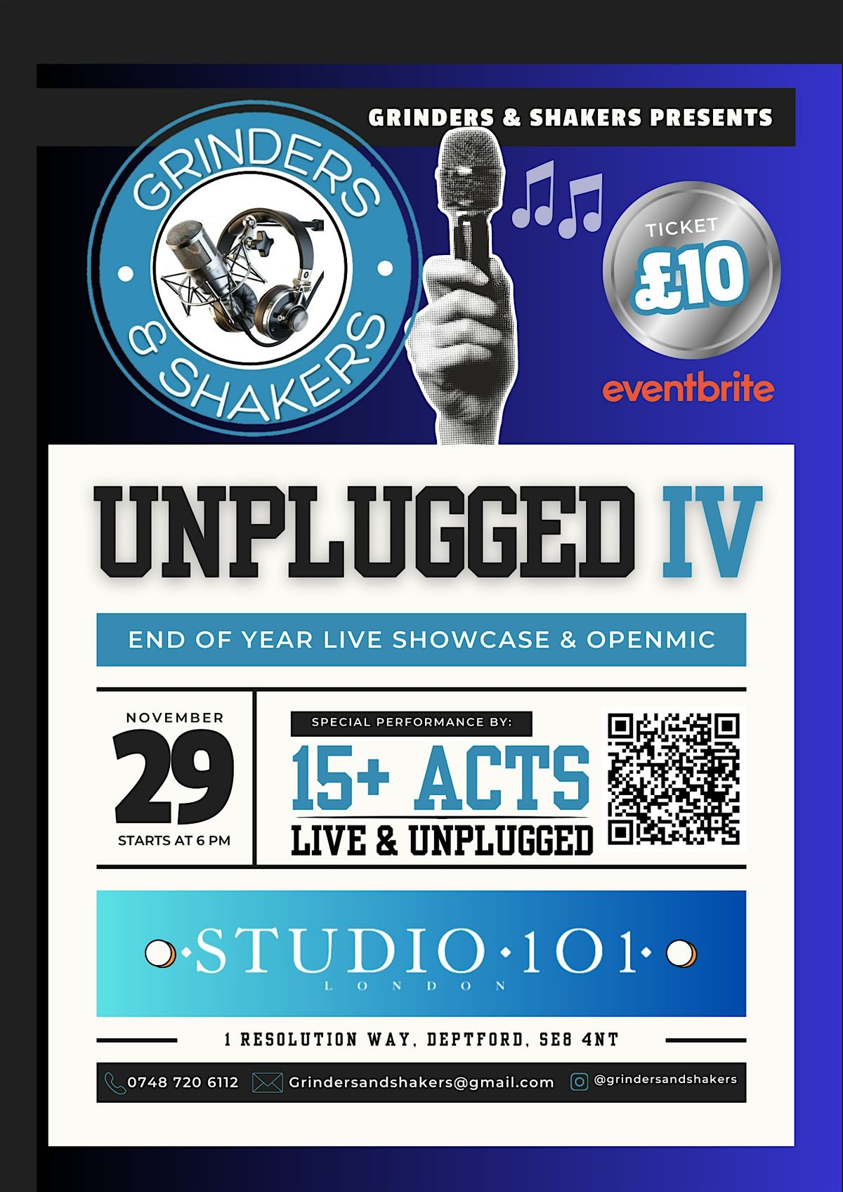Grinders and Shakers Unplugged IV