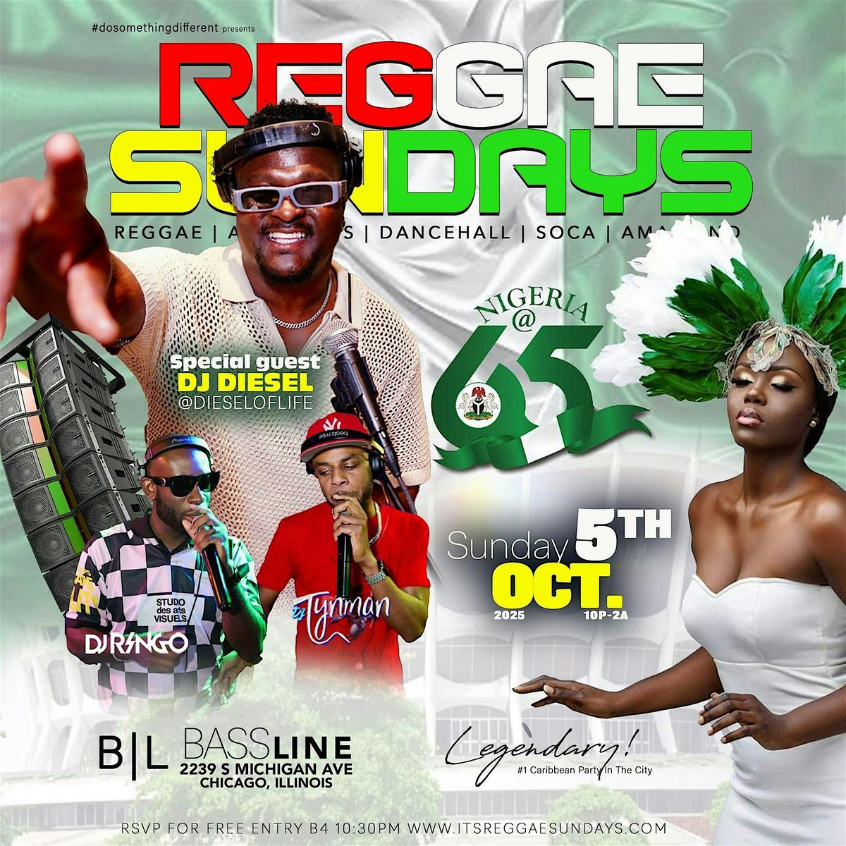 REGGAE SUNDAY: The #1 Caribbean Party In The City