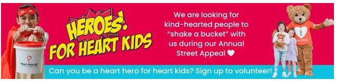 Heroes for Heart Kids - Street Appeal