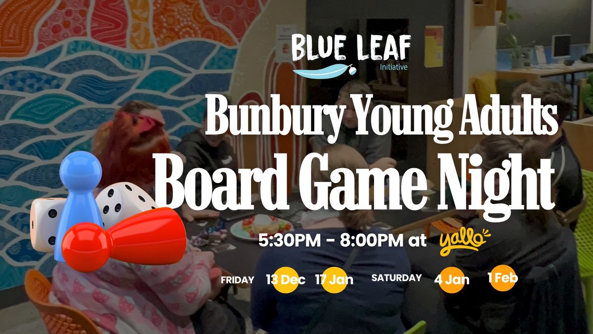 Bunbury Young Adults Games Night