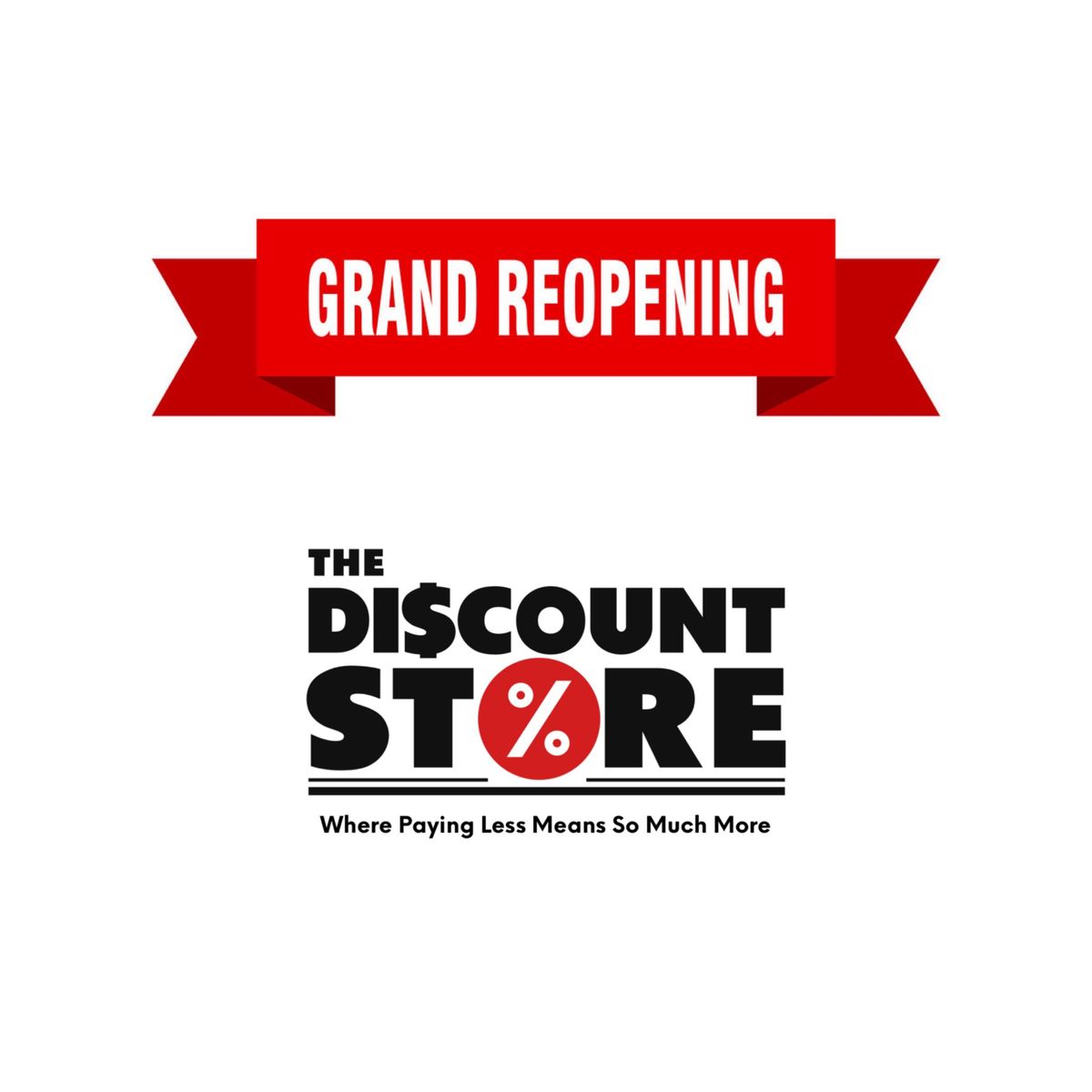 \ud83c\udf89 GRAND REOPENING - The Discount Store Citrus Heights \ud83c\udf89