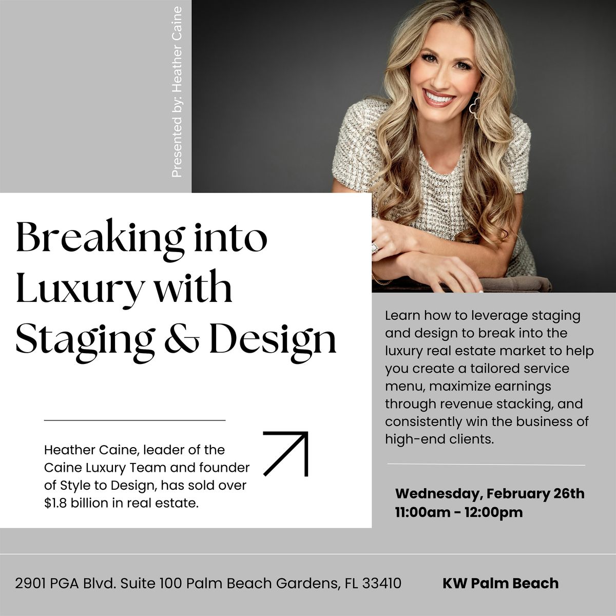 Breaking Into Luxury With Staging & Design