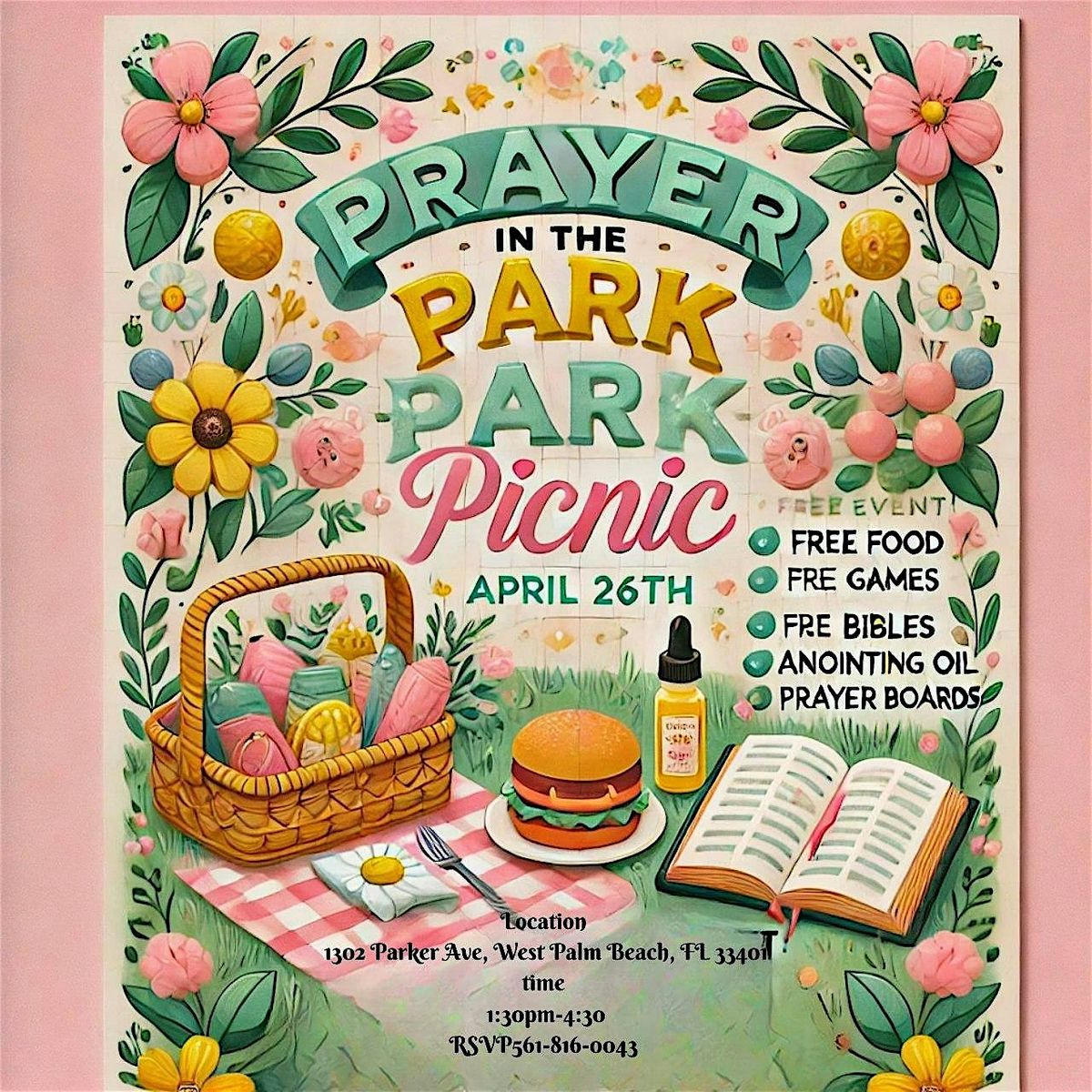 KINGDOM DISCOVERIES: PRAYER IN THE PARK PICNIC