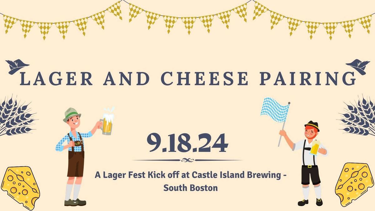 Lager & Cheese Pairing with The Craft Beer Concierge