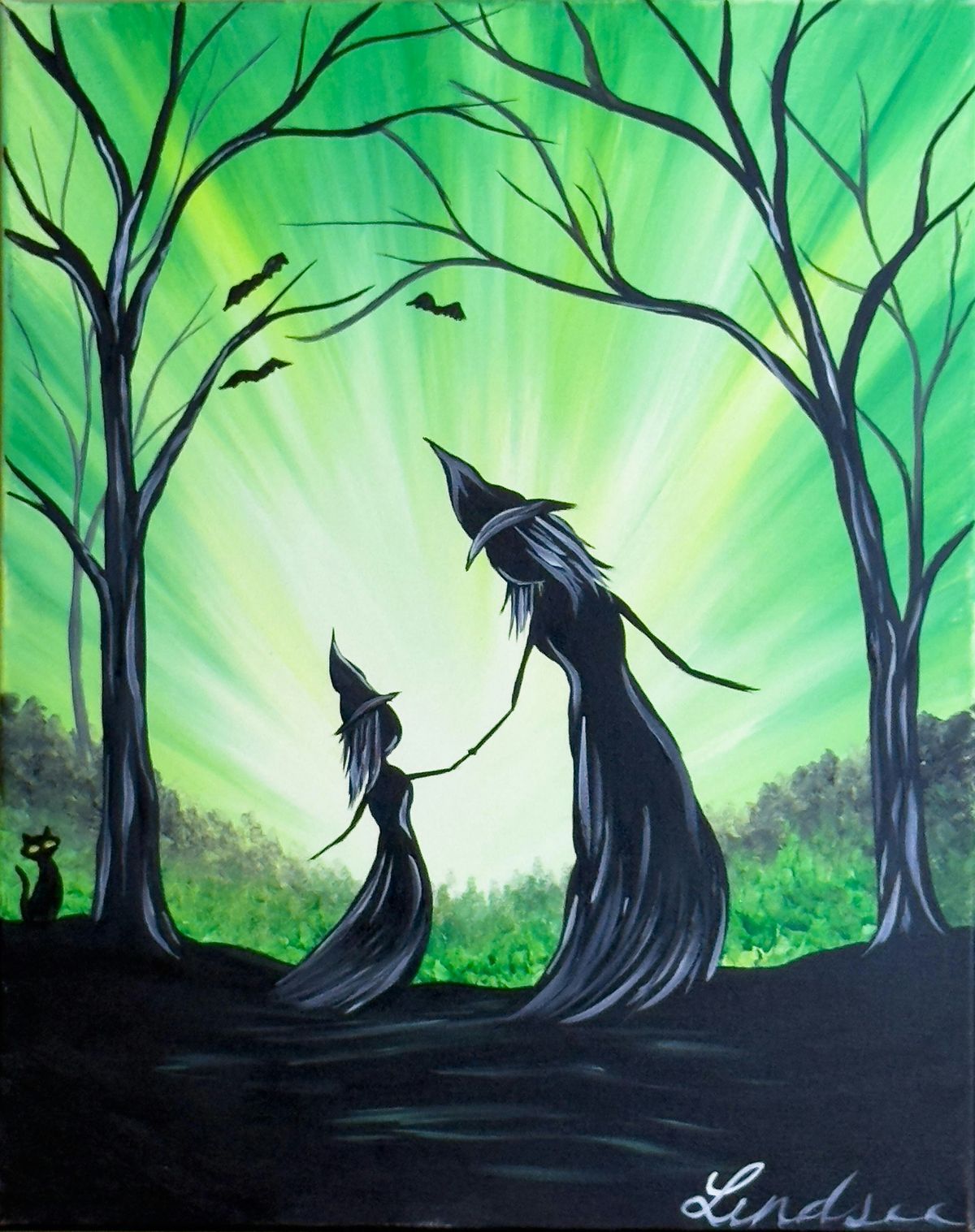 Toledo Paint & Sip Party \u2013 Witches