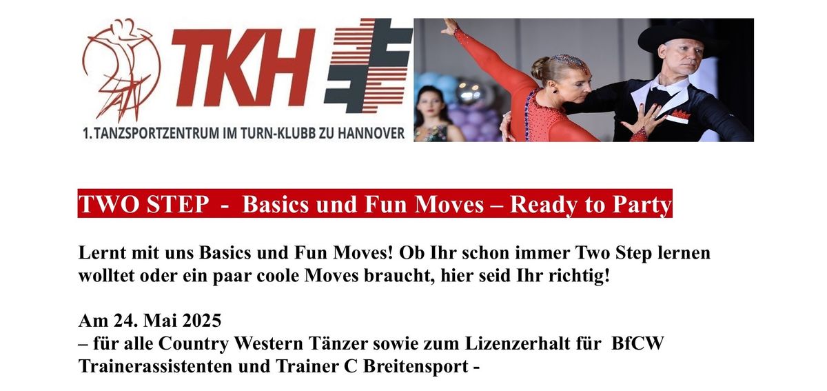 TWO STEP  Basics und Fun Moves  in Hannover