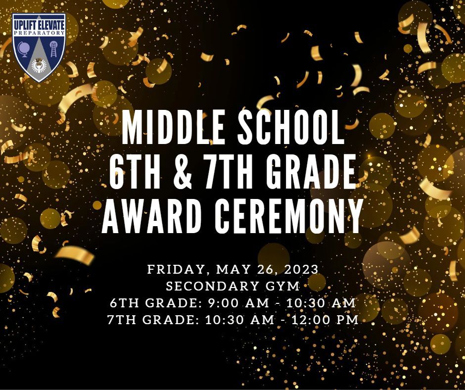 7th Grade End of Year Award Ceremony