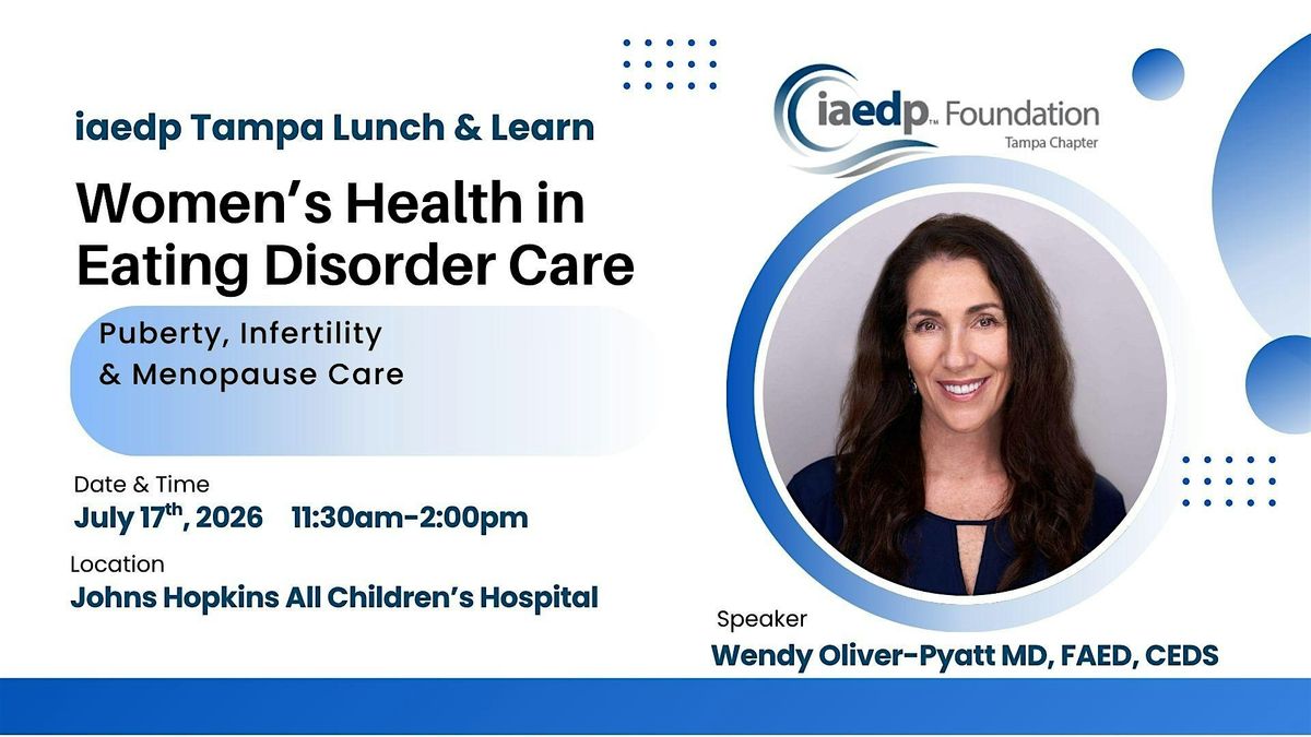 Women\u2019s Health in Eating Disorder Care: Puberty, Infertility & Menopause