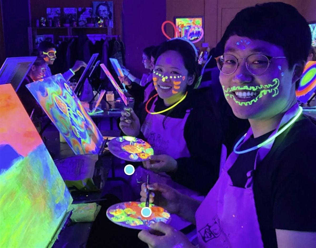 Painting in the Dark Party \/ Glow in the Dark Painting \/ Amersfoort