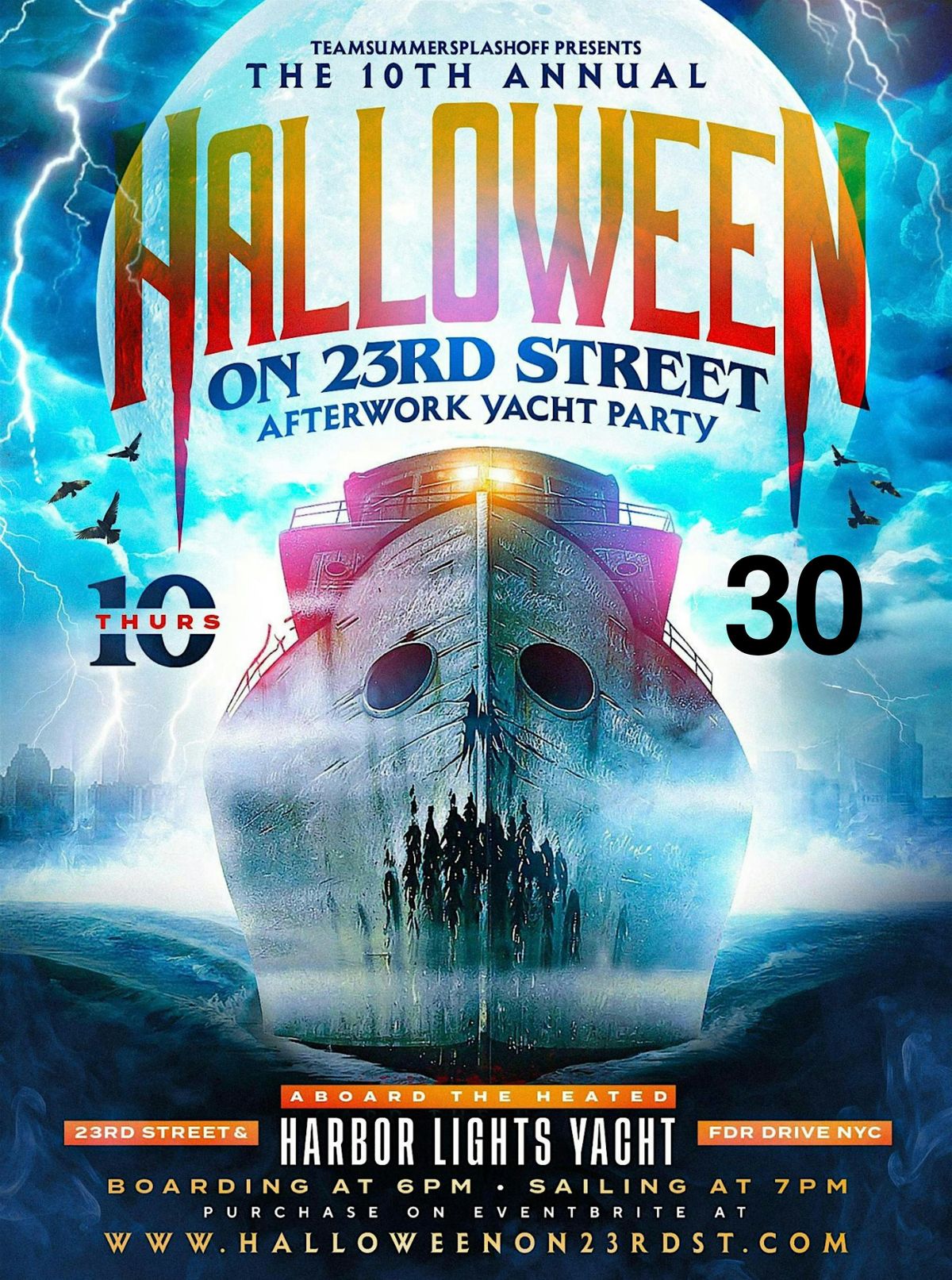 "HALLOWEEN ON 23RD STREET" - THE TRI-STATES #1 AFTERWORK PARTY!!!