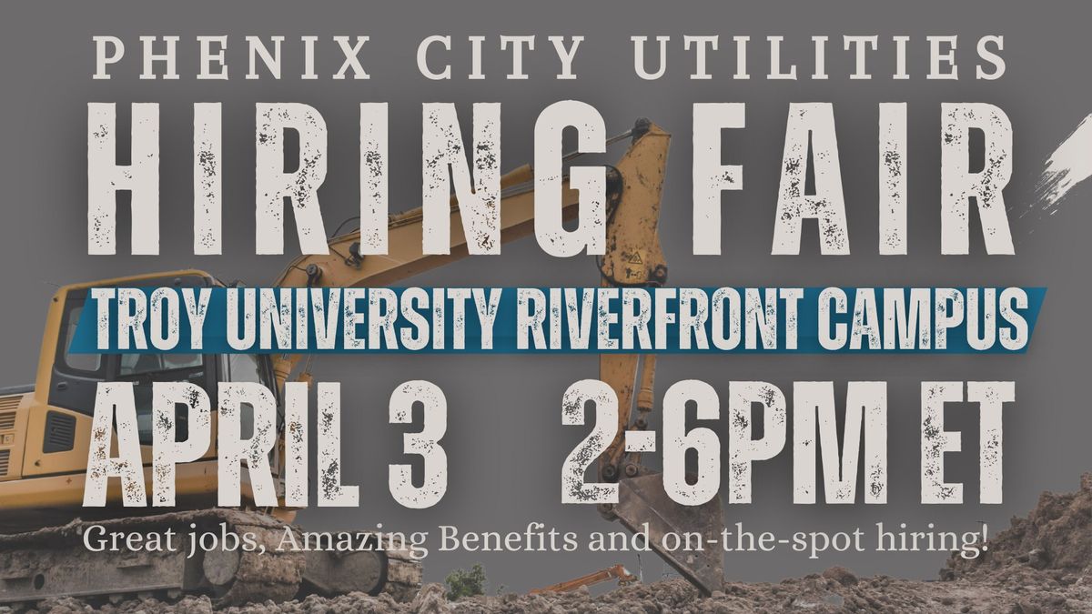 Phenix City Utilities Hiring Fair