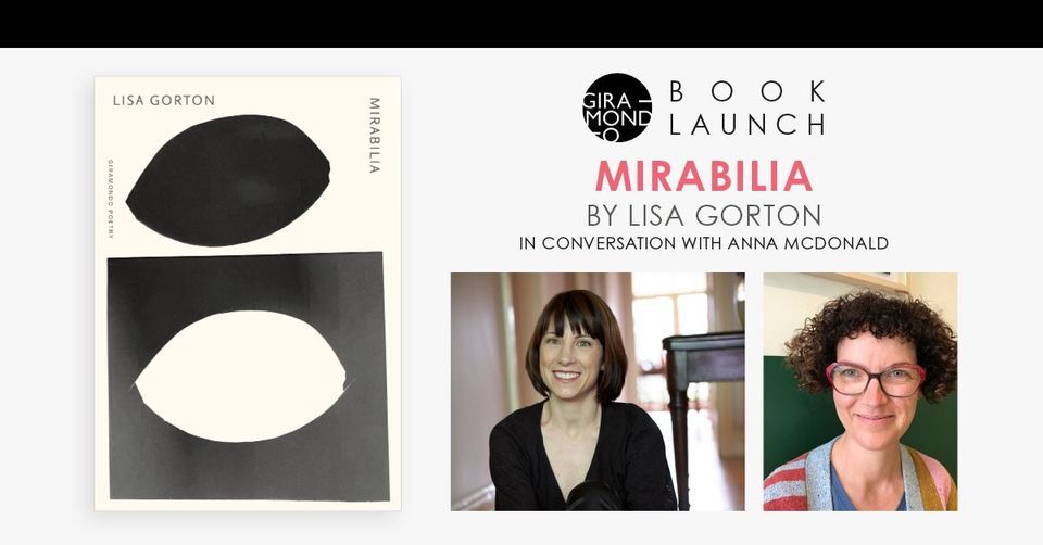 Book launch: Mirabilia by Lisa Gorton