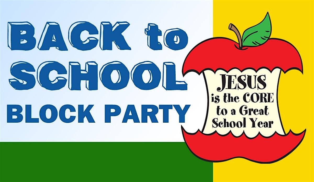HCCI's Back to School Block Party