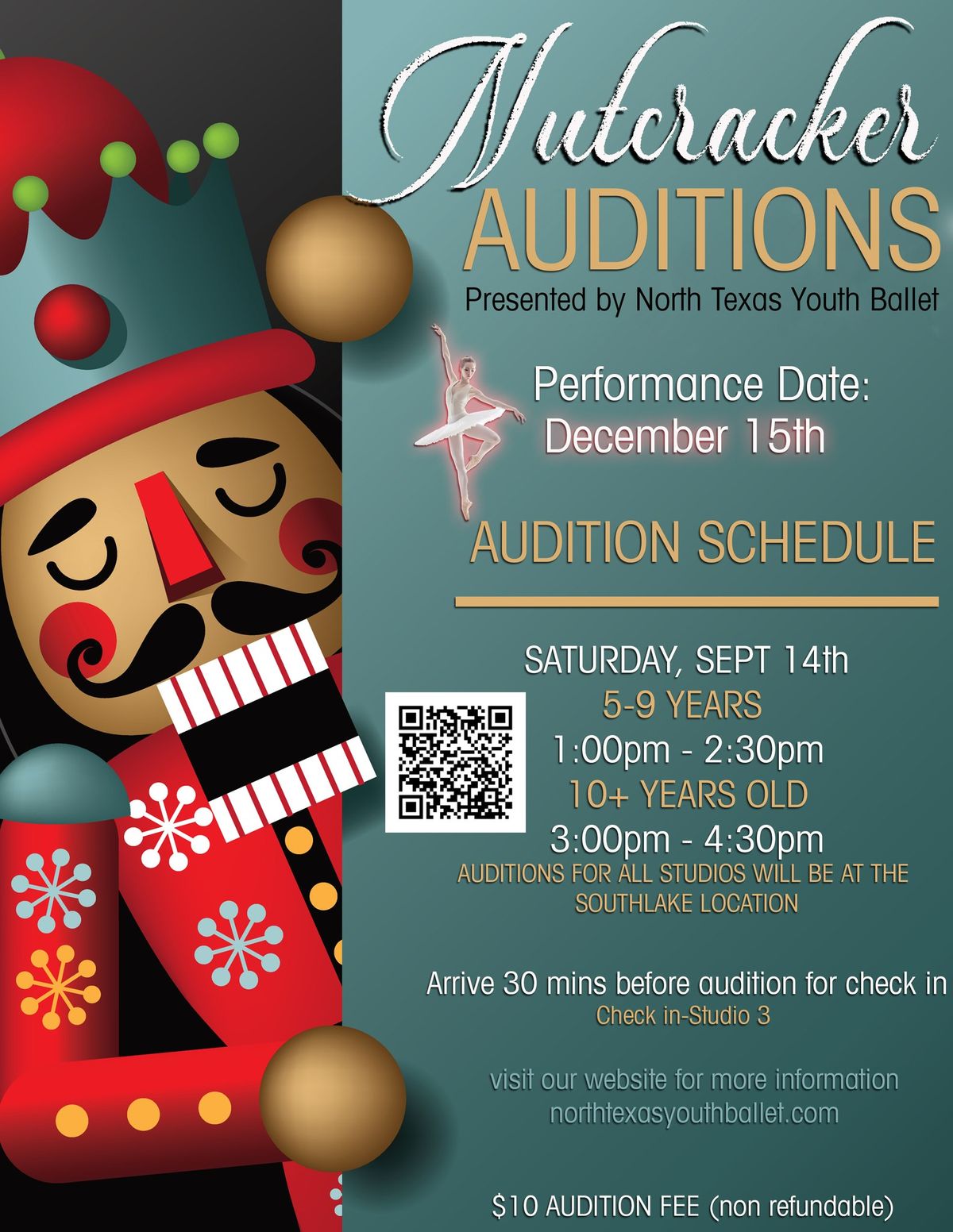 Nutcracker Auditions!