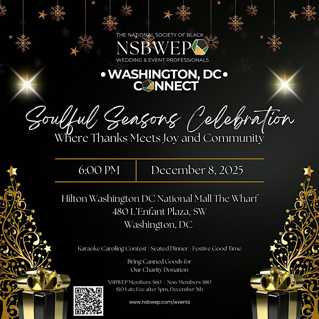 Washington DC |Soulful Seasons Celebration