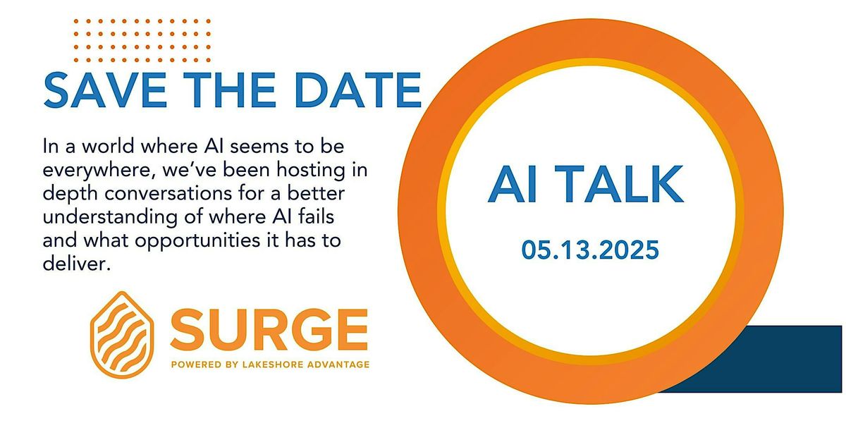 Save the Date - SURGE AI Talk