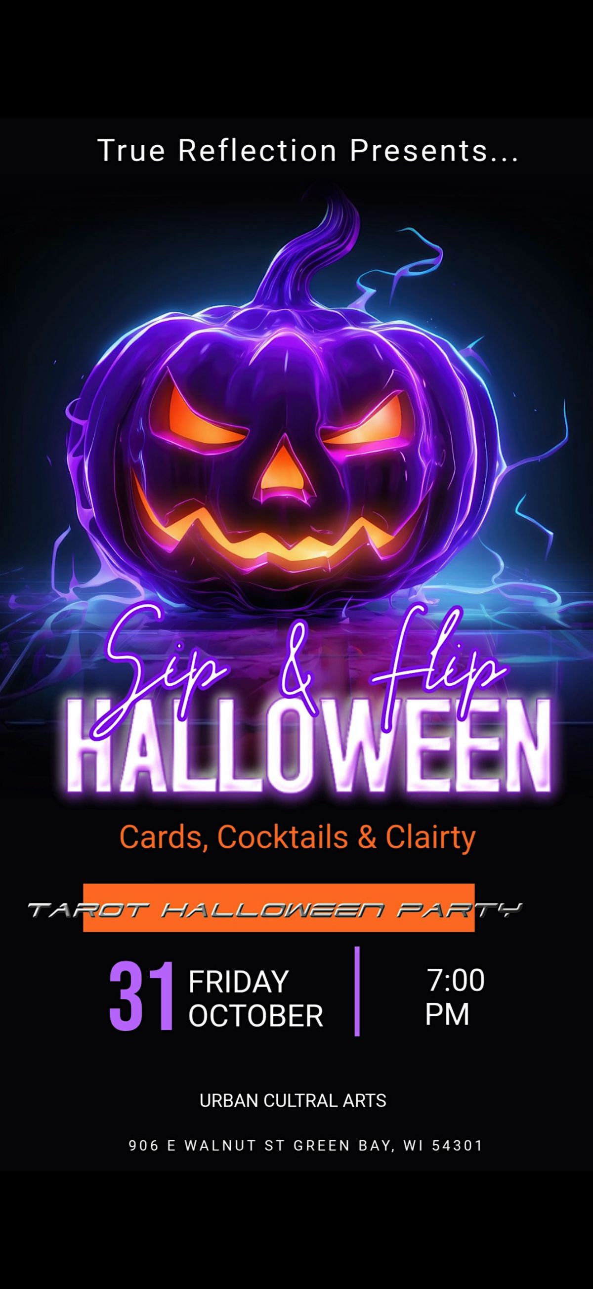 Sip & Flip Halloween Party