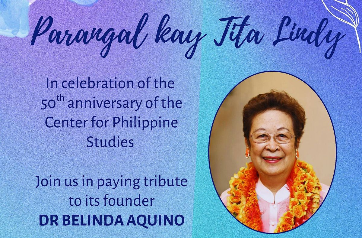 Parangal kay Tita Lindy