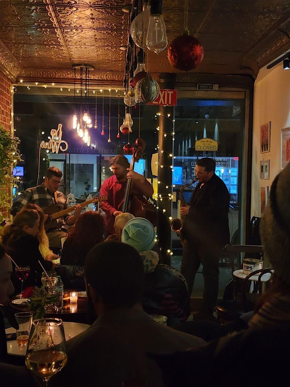 Jazz Night at Art Collective Caf\u00e9 with Zach Trio in Park Slope