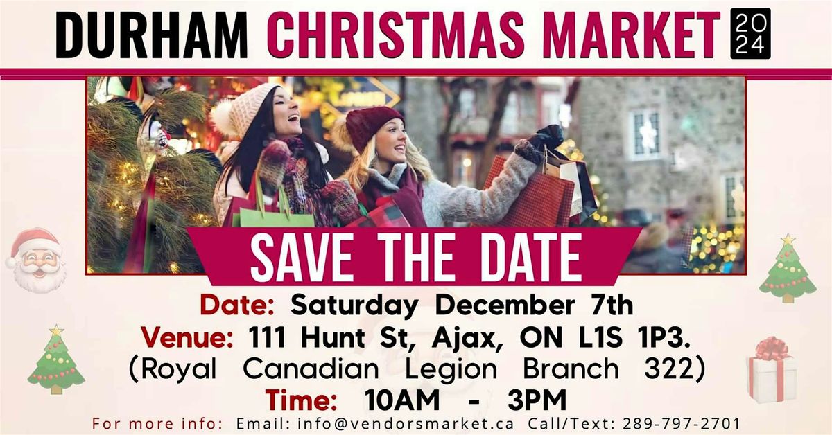 Durham (Ontario) Christmas Market -