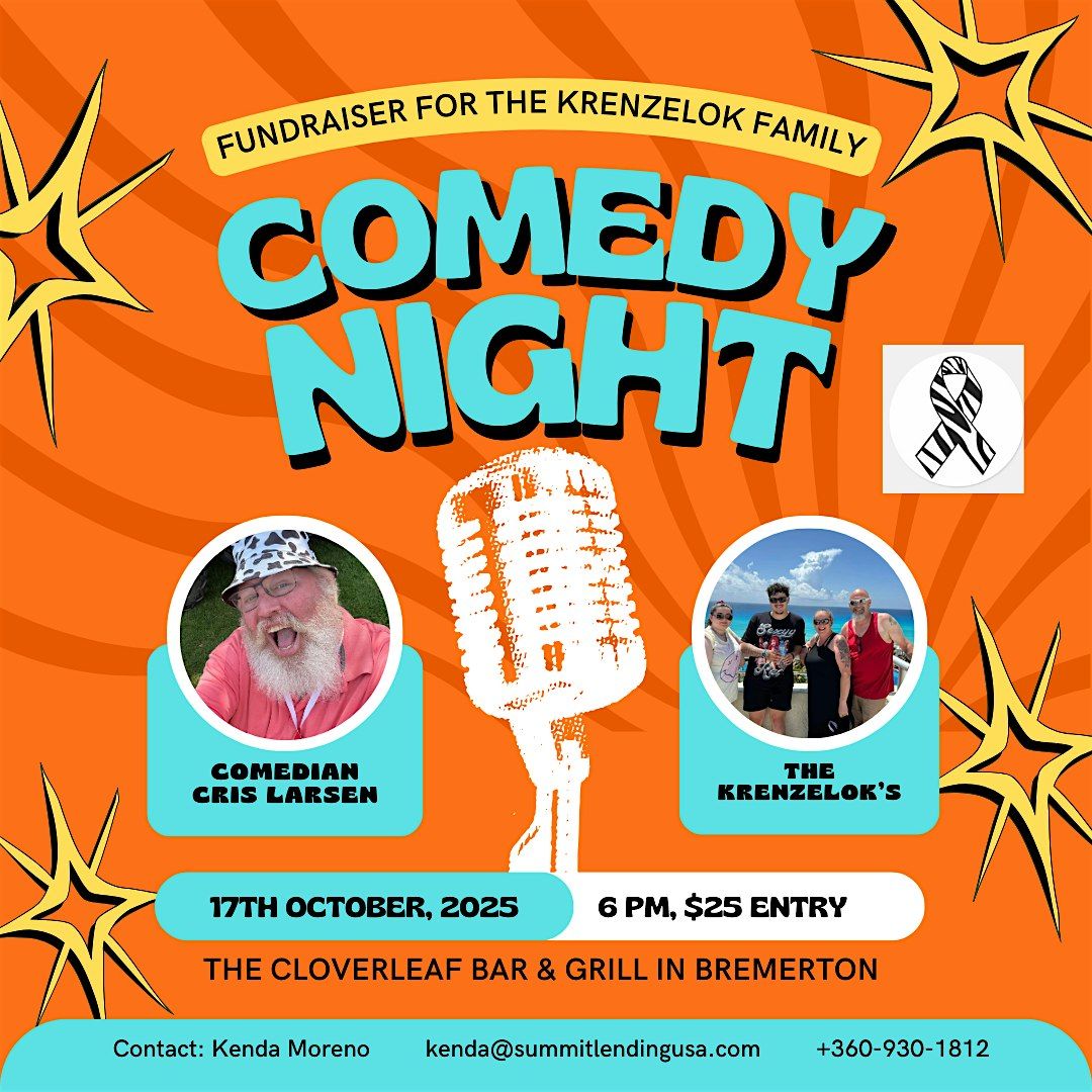 Comedy Night Fundraiser for the Krenzelok Familly