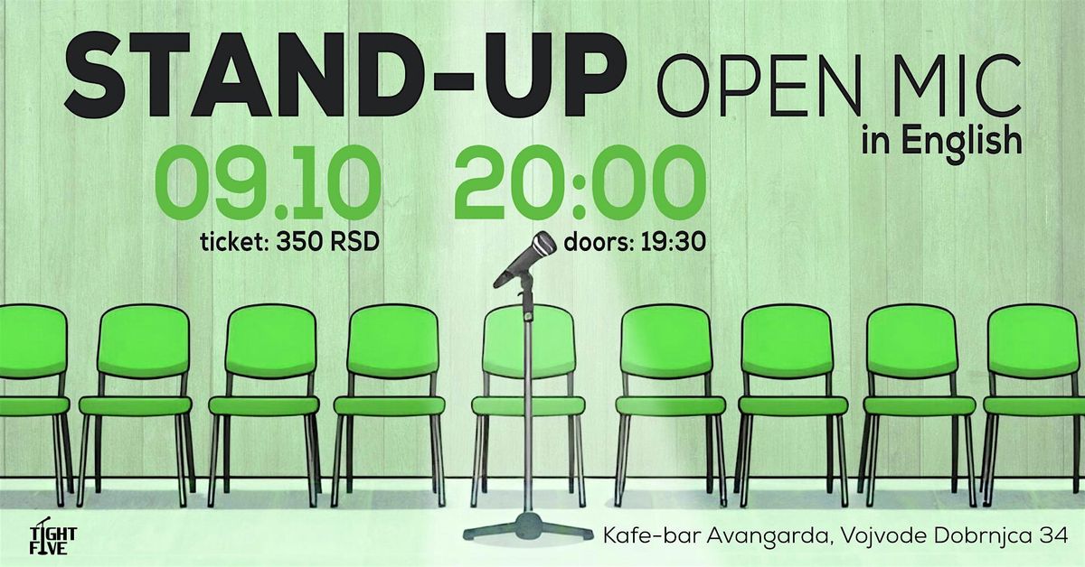 Stand-up open mic