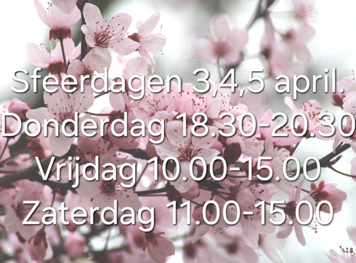 Sfeerdagen BLOEM en Puur at Home 