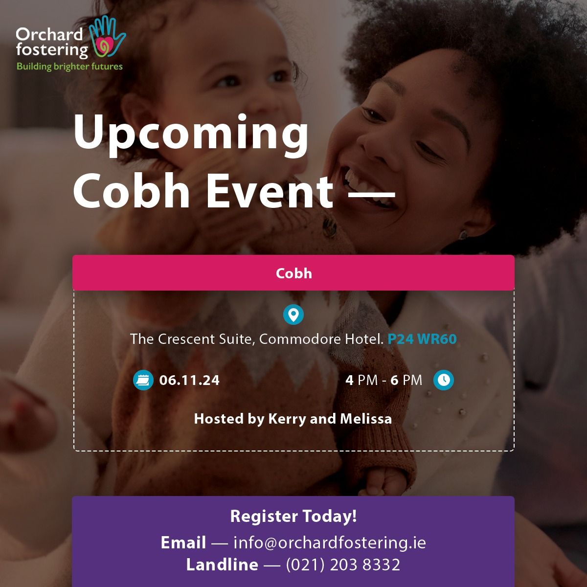 Fostering Information Event - Cobh, Co. Cork