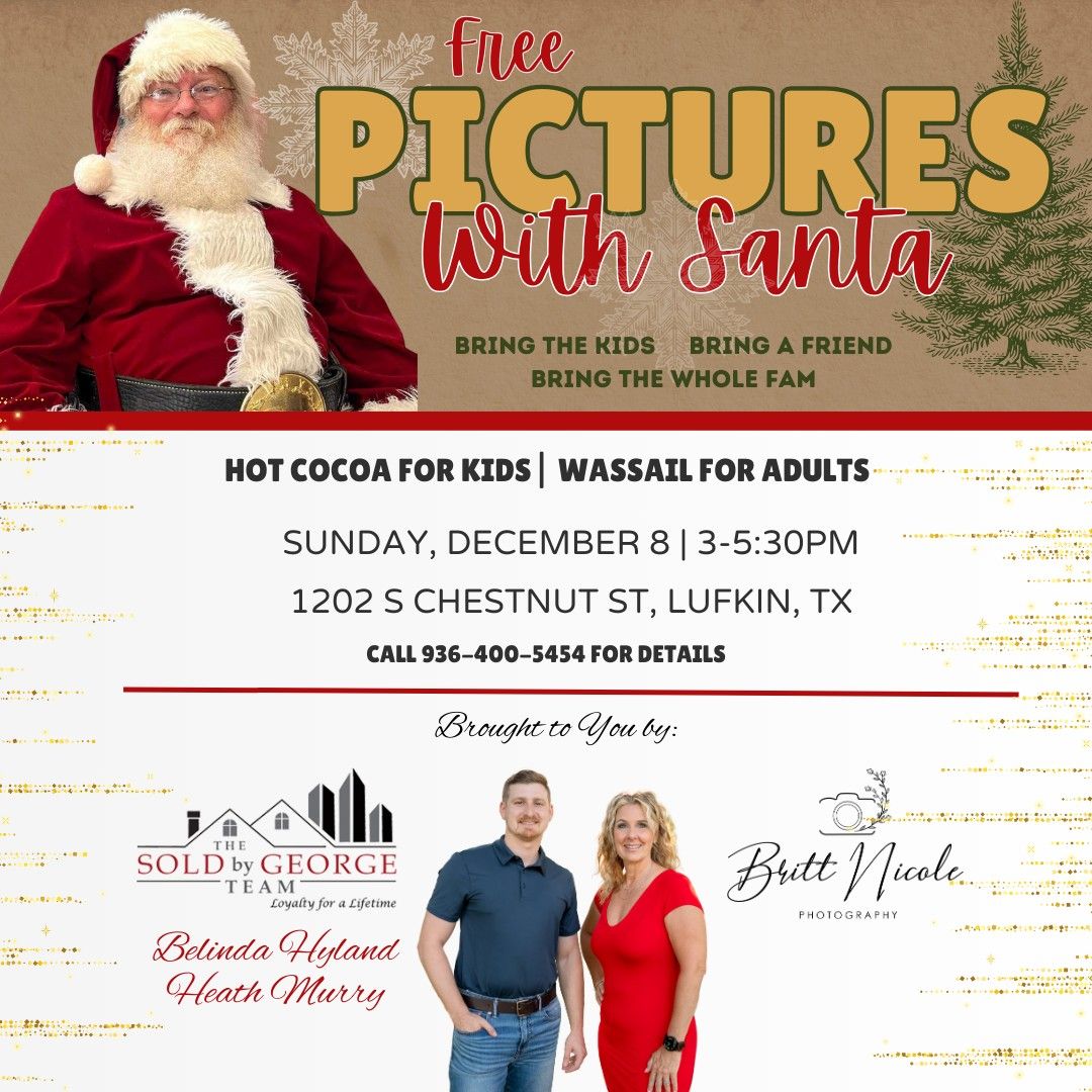 FREE PICTURES WITH SANTA 