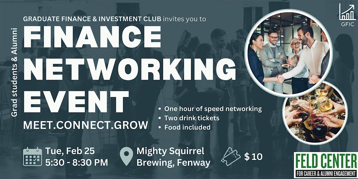 Finance Networking Event (Questrom Graduate Students and Alumni)