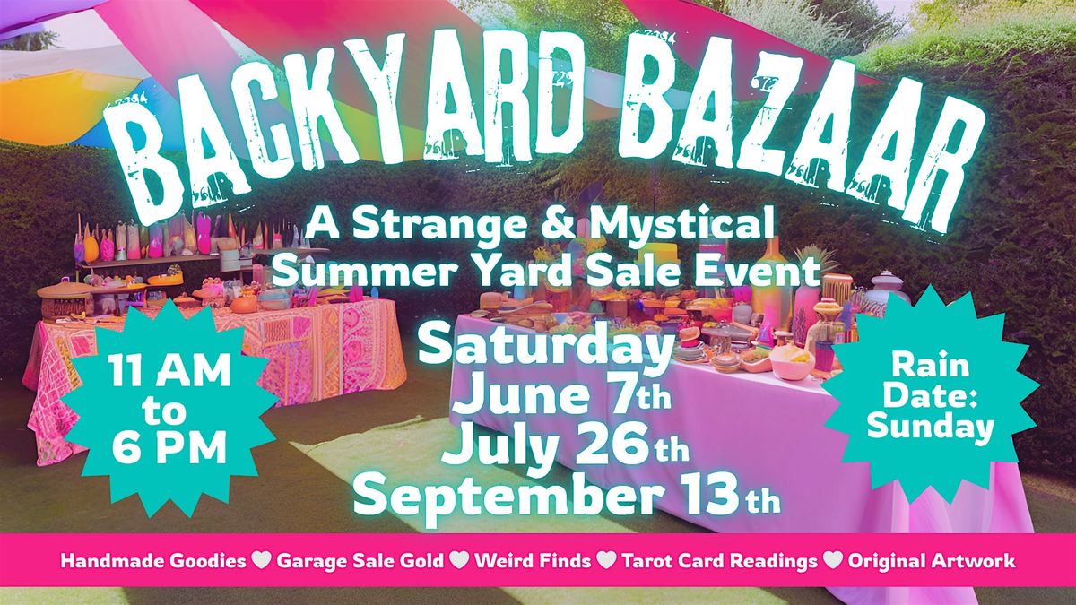 Backyard Bazaar