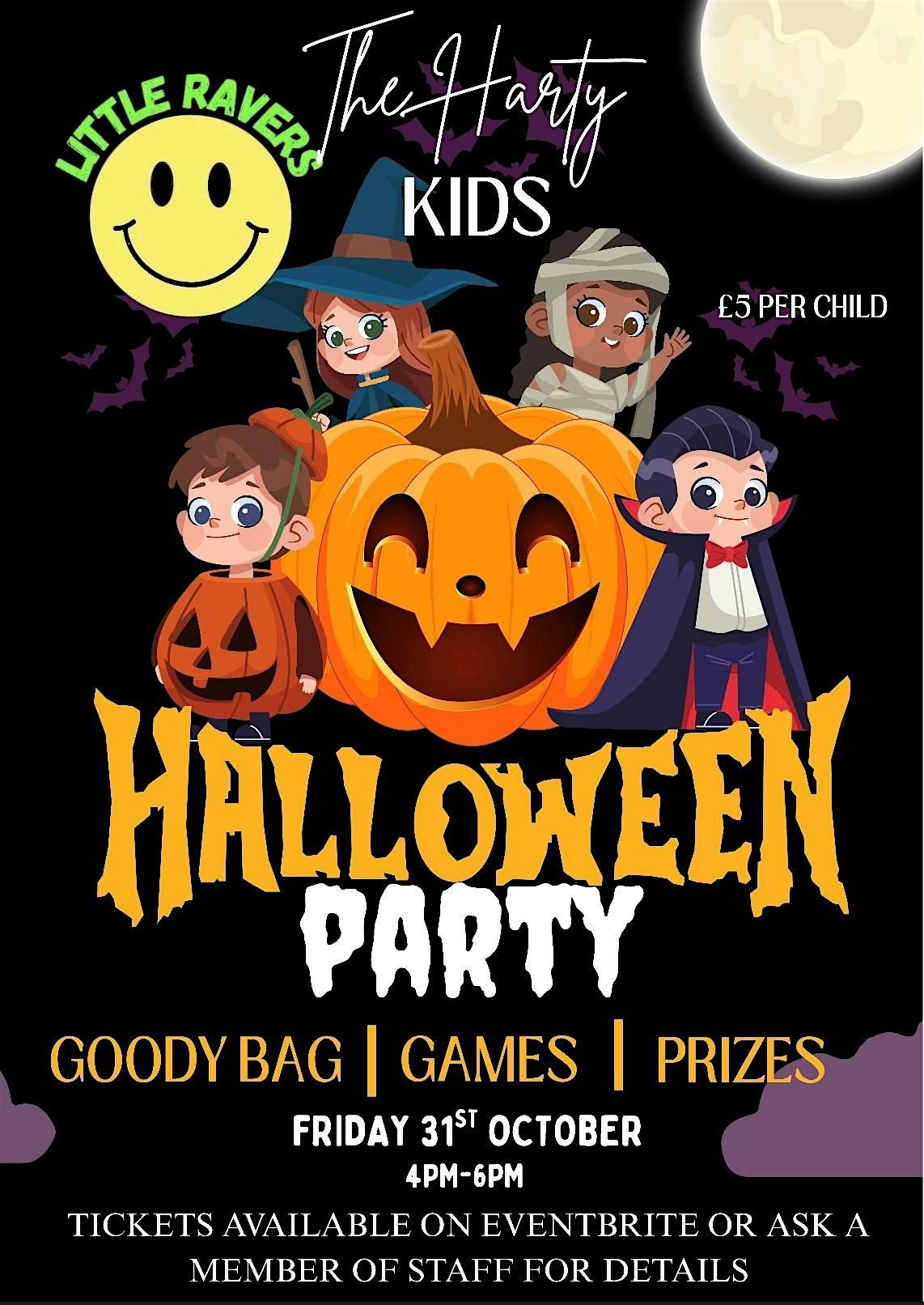 The Harty Kids Halloween Party with Little Ravers