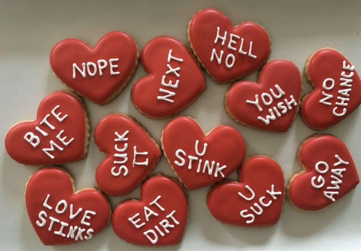 Anti-Valentine's Day Cookie Decorating Workshop