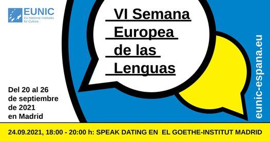 Speak Dating - Semana Europea de las Lenguas