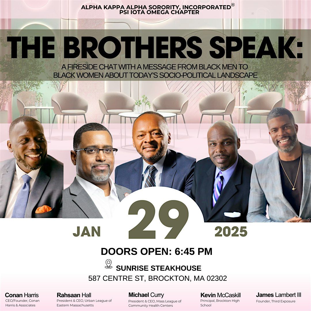 The Brothers Speak: A Message to Black Women from Black Men.