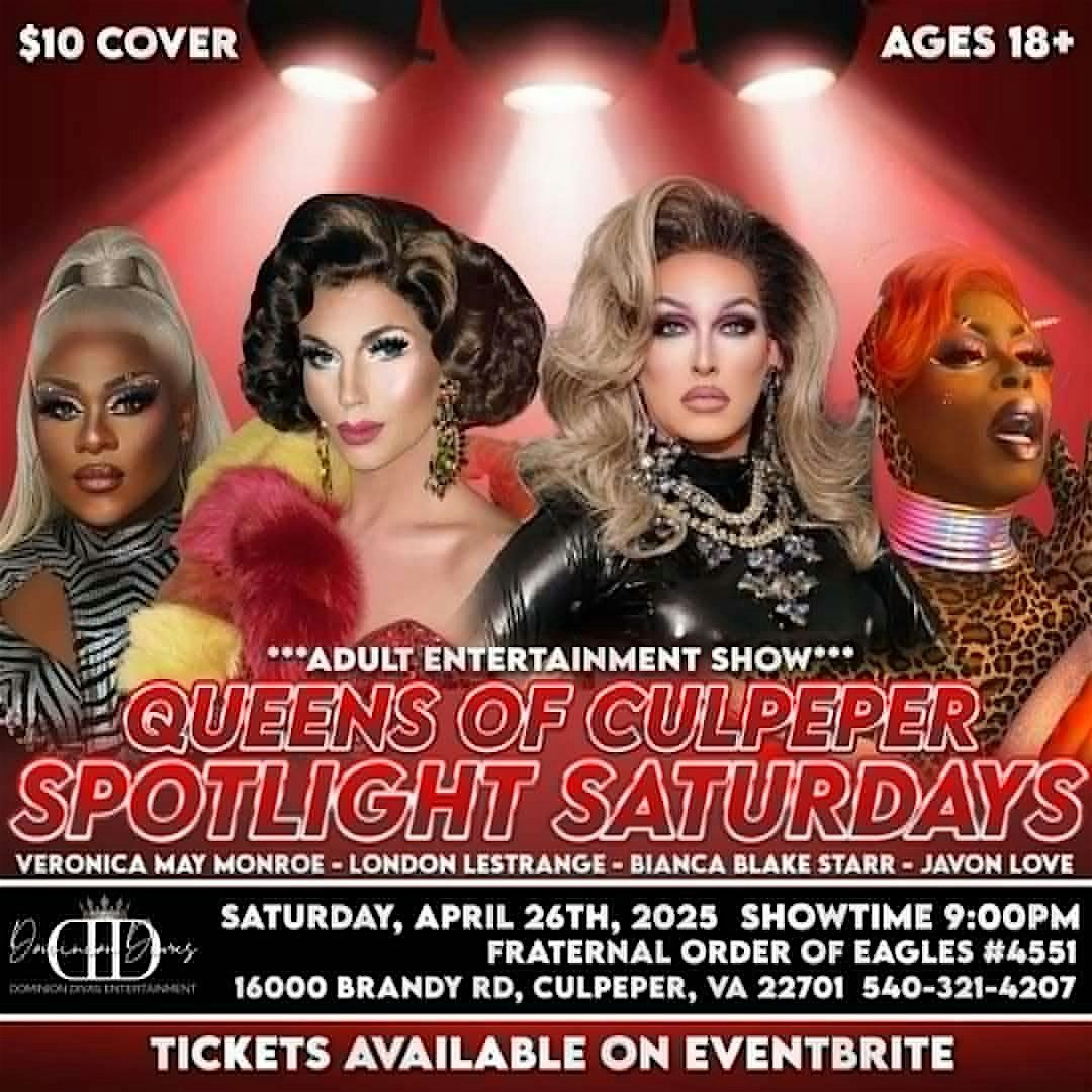 Queens of Culpeper DRAG SHOW