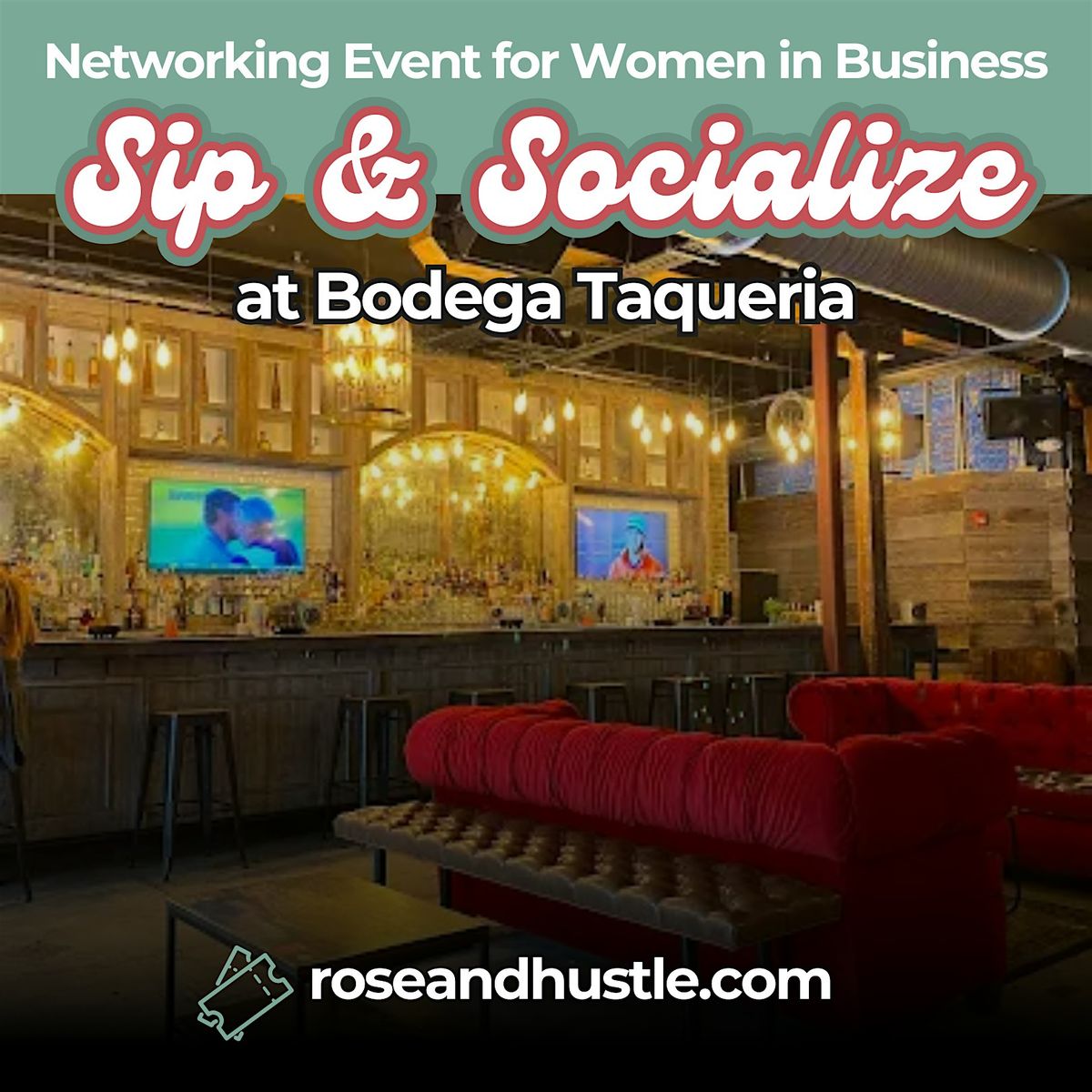 Sip & Socialize [Networking for Women in Business]