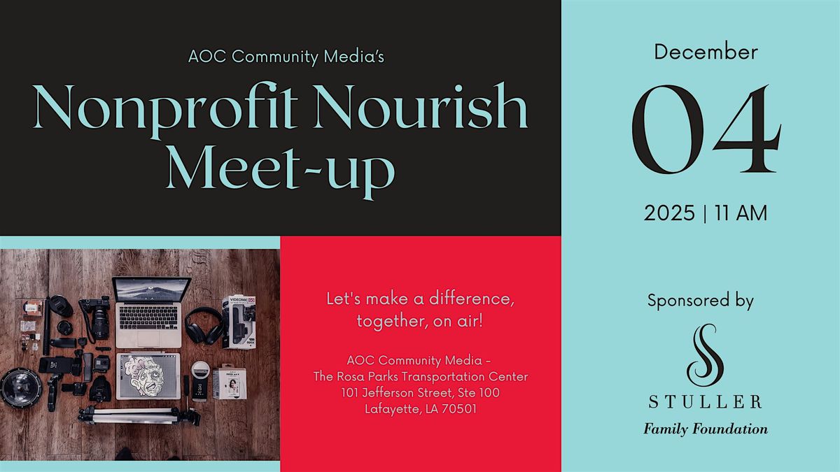 Nonprofit Meet-Up - December 4th