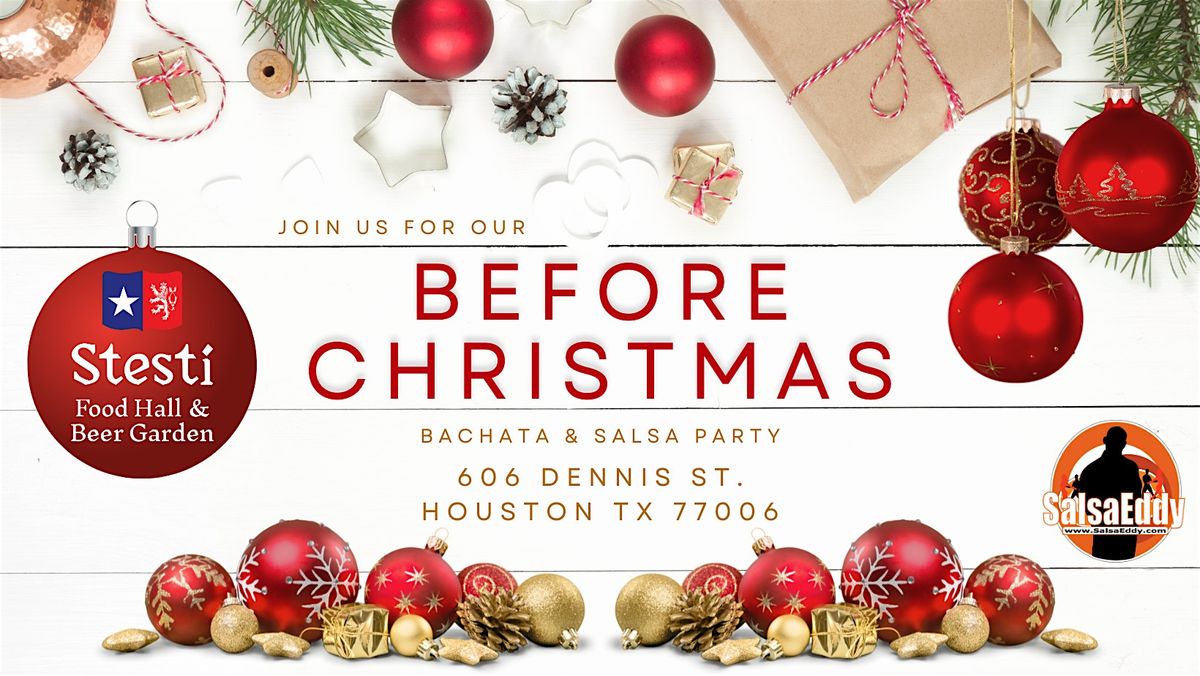 Before Christmas: Let's Dance! Huge Salsa & Bachata Night Awaits!