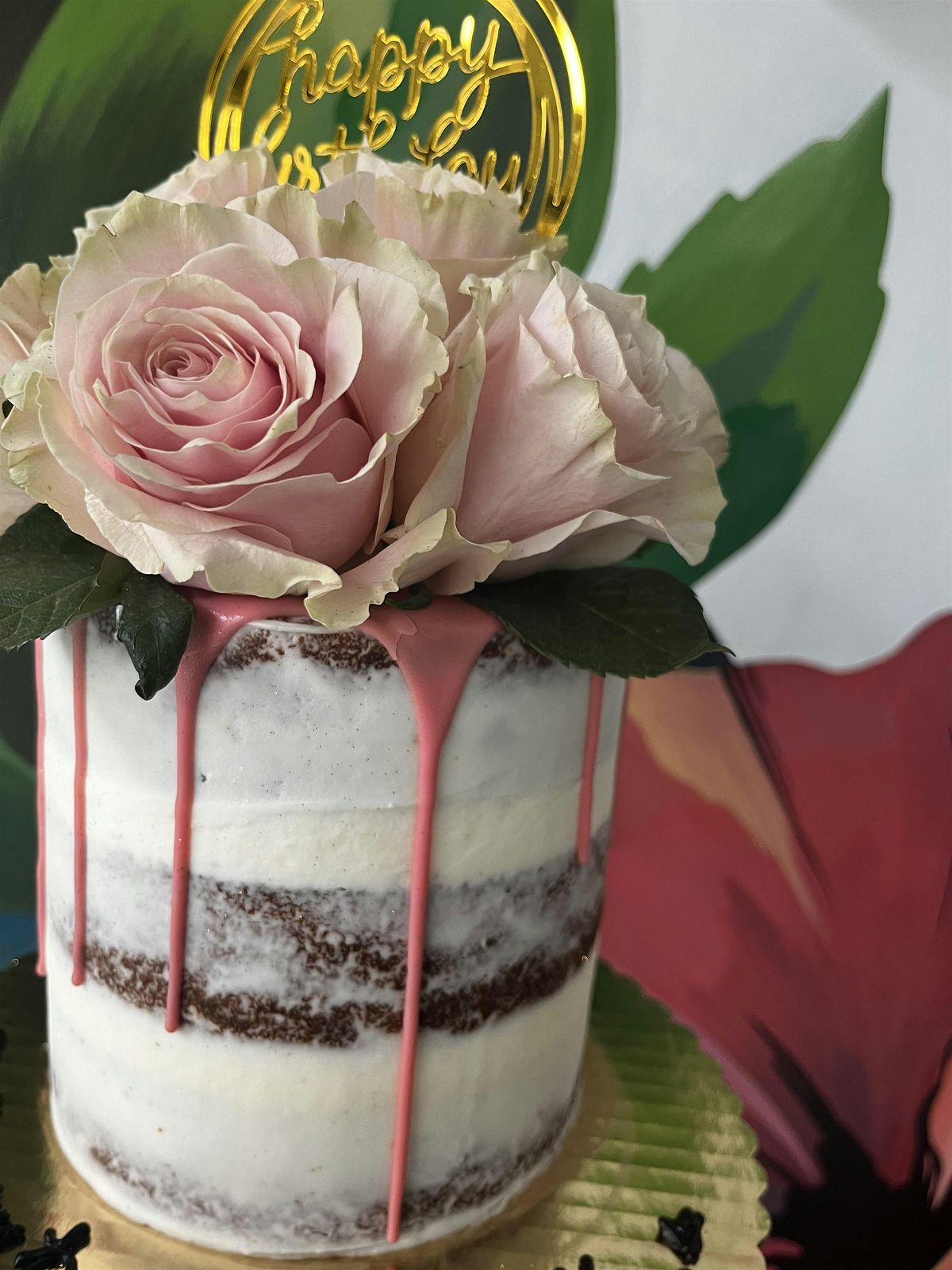 Drippin' In Florals: A Cake Decorating Experience