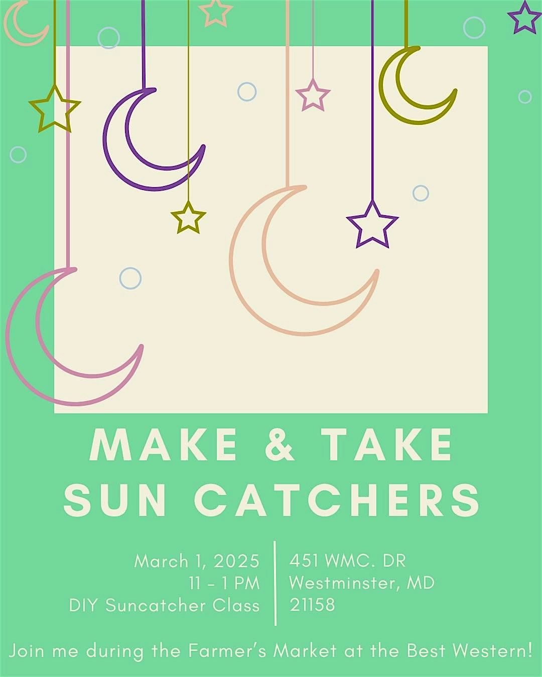 Make & Take Suncatcher Class