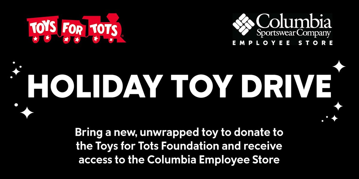 Columbia Employee Store Holiday Toy Drive