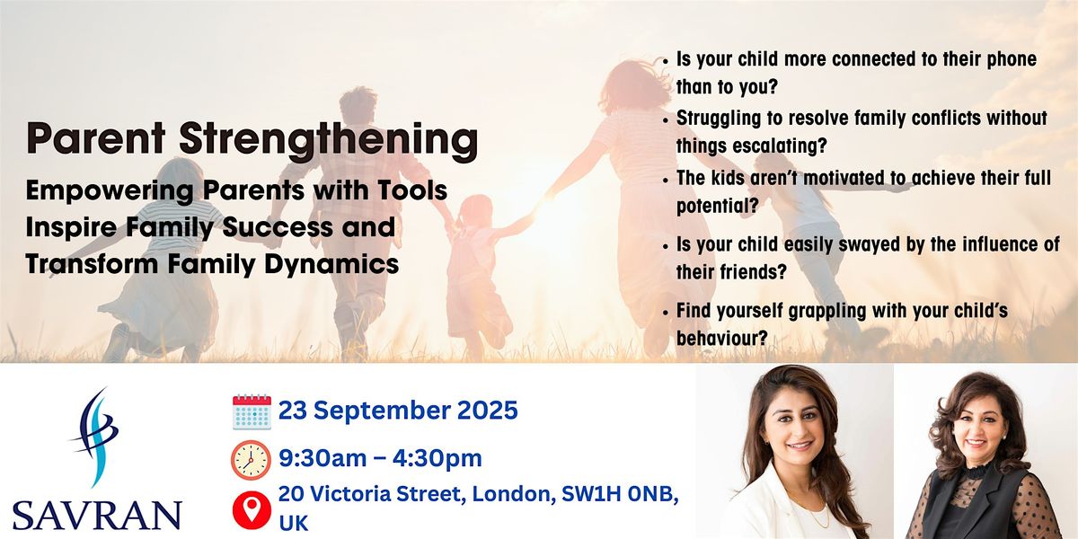 Savvi Parent Strengthening Workshop